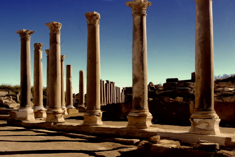 Perge Columns